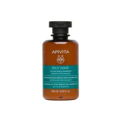 APIVITA ŠAMPON ZA MASNA KOSU MENTA/PROPOLIS 250ml