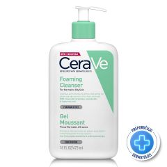 CERAVE CLEANSER FOAMING 473 ml - PJENUŠAVI GEL ZA ČIŠĆENJE, NORMALNA I MASNA KOŽA