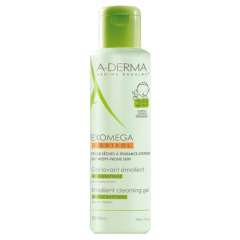 A-DERMA EXOMEGA CONTROL 500 ML - EMOLIJENTNI GEL ZA ČIŠČENJE I TUŠIRANJE 2U1 