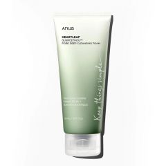 ANUA HEARTLEAF PORE DEEP CLEANSING FOAM 150ml