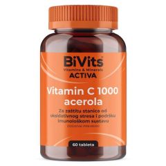 ABELA PHARM BIVITS ACTIVA VITAMIN C 1000 ACEROLA 60 TABLETA