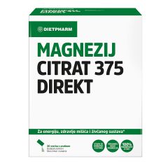 DIETPHARM MAGNEZIJ CITRAT 375 MG DIREKT VREĆICE 