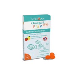 NORSAN OMEGA 3 FISK ŽELE BOMBONI A45