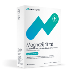 NUTRIPHARM MAGNEZIJ CITRAT 375 ŠUMEĆE TABLETE 
