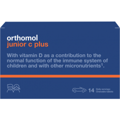 ORTHOMOL JUNIOR C+ TABLETE ZA ŽVAKANJE 