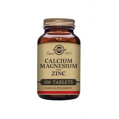 SOLGAR KALCIJ MAGNEZIJ PLUS CINK TABLETE