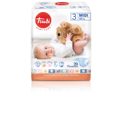 TRUDI PELENE DRY FIT 3 MIDI 4-9 KG A20 