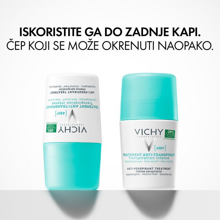 VICHY DEO ROLL-ON DEZODORANS PROTIV PREKOMJERNOG ZNOJENJA DO 48H