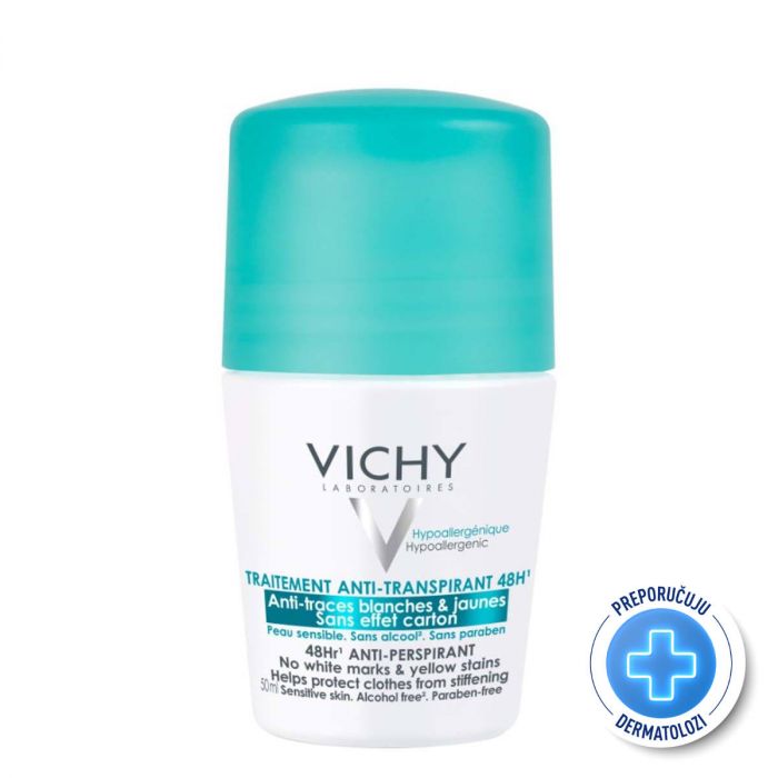 VICHY DEO ROLL-ON DEZODORANS PROTIV PREKOMJERNOG ZNOJENJA DO 48H