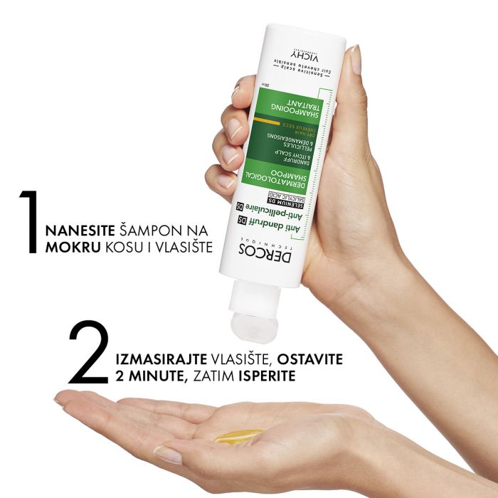 VICHY DERCOS ŠAMPON PROTIV PERUTI SUHA KOSA 