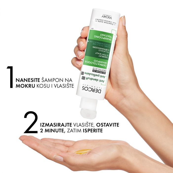 VICHY DERCOS ŠAMPON PROTIV PERUTI NORMALNA I MASNA KOSA