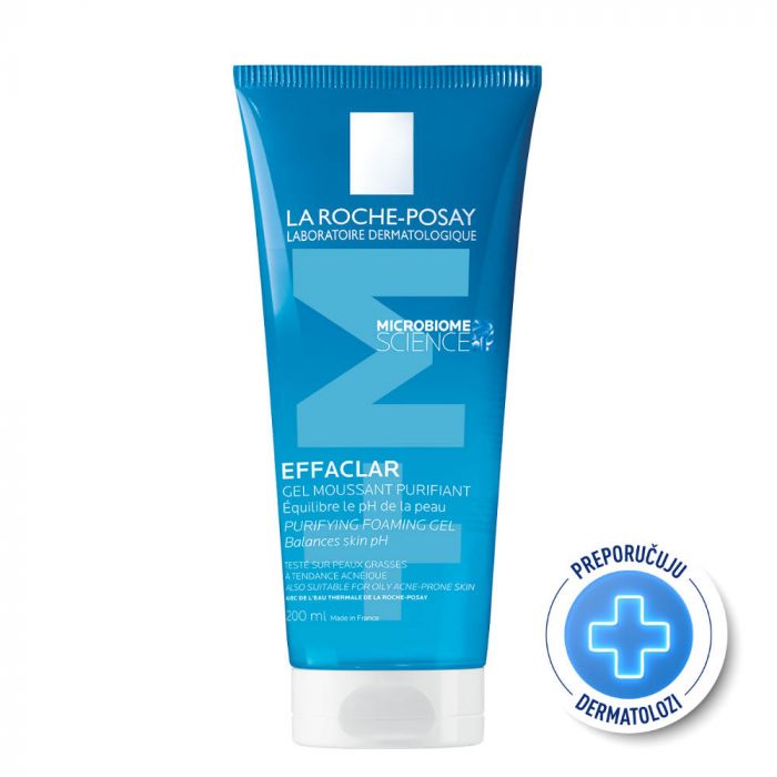 LA ROCHE-POSAY EFFACLAR PJENUŠAVI GEL ZA ČIŠĆENJE LICA 200 ML