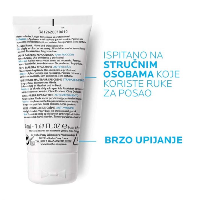 LA ROCHE-POSAY CICAPLAST KREMA ZA RUKE 