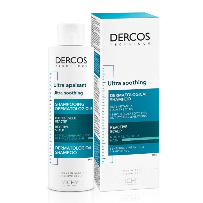 VICHY DERCOS SENSITIVE ŠAMPON NORMALNA DO MASNA KOSA ULTRA SOOTHING