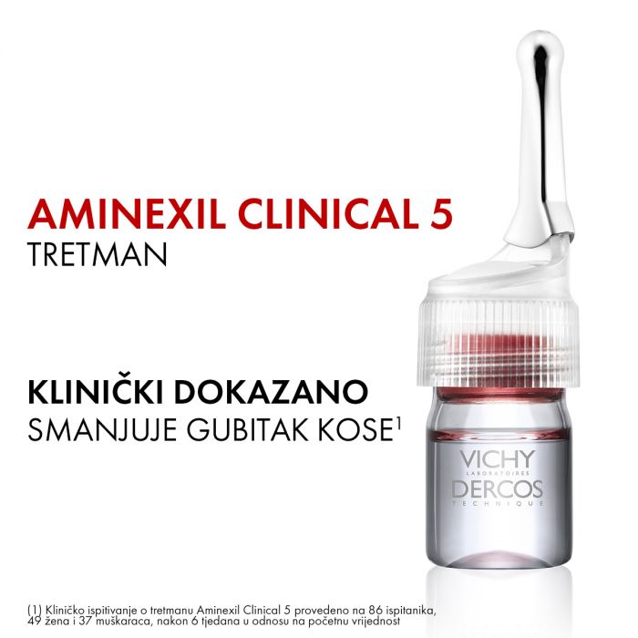 VICHY DERCOS AMINEXIL CLINICAL 5 - AMPULE PROTIV ISPADANJA KOSE ZA ŽENE