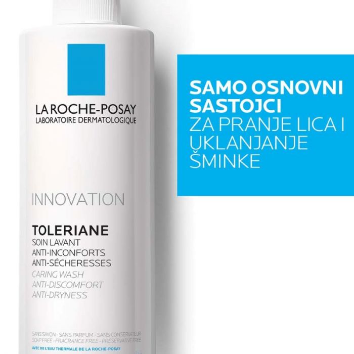 LA ROCHE-POSAY TOLERIANE CARING WASH GEL ZA PRANJE LICA 400 ML