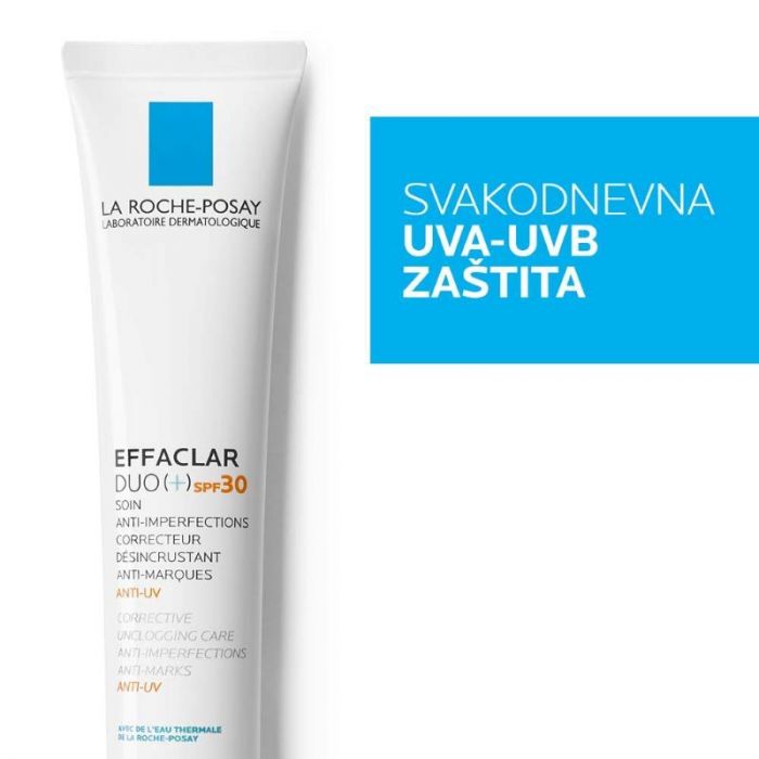 LA ROCHE-POSAY EFFACLAR DUO (+) SPF 30 KREMA KOREKTIVNA NJEGA PROTIV MRLJA