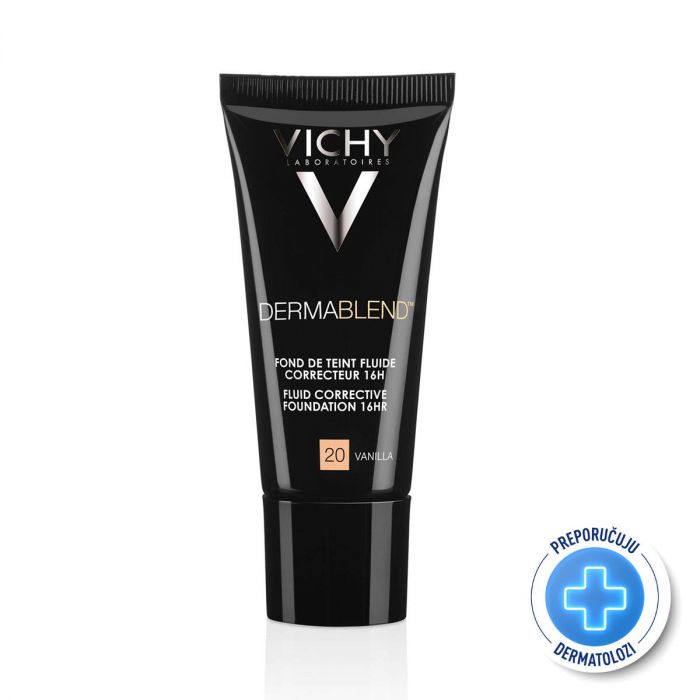 VICHY DERMABLEND KOREKTIVNI PUDER VANILA 20 30 ML 