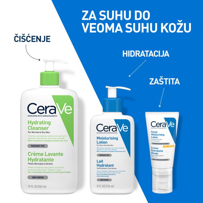CERAVE HIDRATANTNI LOSION 236 ML - SUHA DO VRLO SUHA KOŽA 