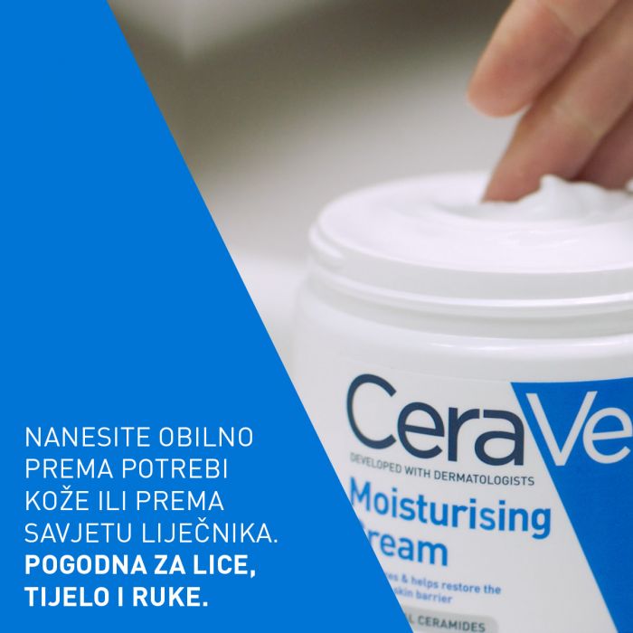 CERAVE HIDRATANTNA KREMA ZA LICE I TIJELO 340 ML - SUHA DO VRLO SUHA KOŽA