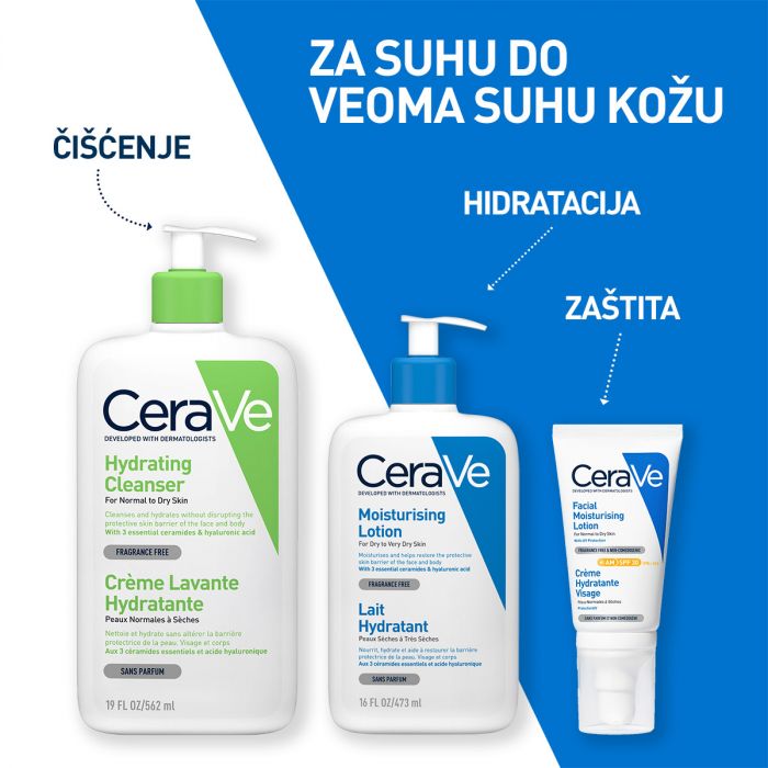CERAVE HIDRATANTNI LOSION 473 ML - SUHA DO VRLO SUHA KOŽA 