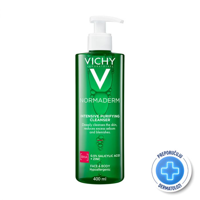 VICHY NORMADERM - PHYTOSOLUTION PURIFYING GEL ZA INTENZIVNO ČIŠĆENJE MASNE KOŽE