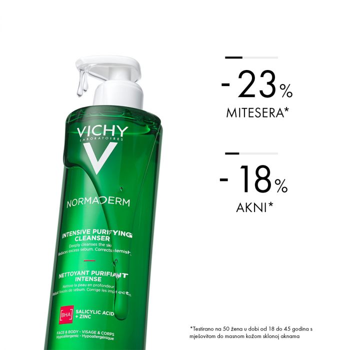 VICHY NORMADERM - PHYTOSOLUTION PURIFYING GEL ZA INTENZIVNO ČIŠĆENJE MASNE KOŽE
