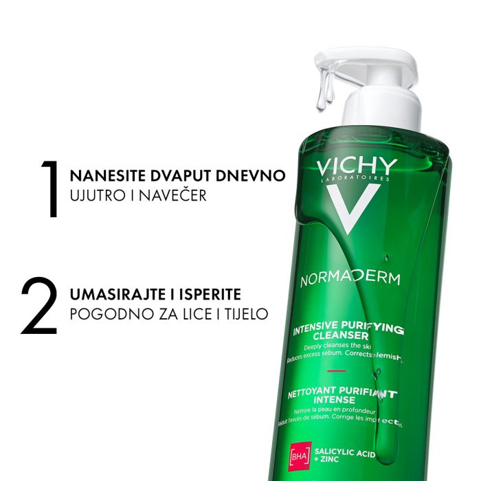 VICHY NORMADERM - PHYTOSOLUTION PURIFYING GEL ZA INTENZIVNO ČIŠĆENJE MASNE KOŽE
