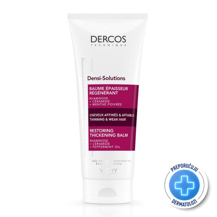 VICHY DERCOS DENSI SOLUTIONS BALZAM ZA TANKU I SLABU KOSU