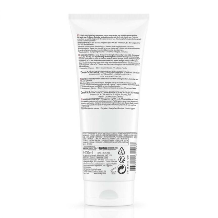 VICHY DERCOS DENSI SOLUTIONS BALZAM ZA TANKU I SLABU KOSU