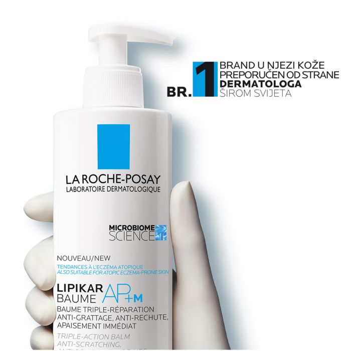 LA ROCHE-POSAY LIPIKAR AP+M BAUME 400 ML - PROTIV IRITACIJE I SVRBEŽI
