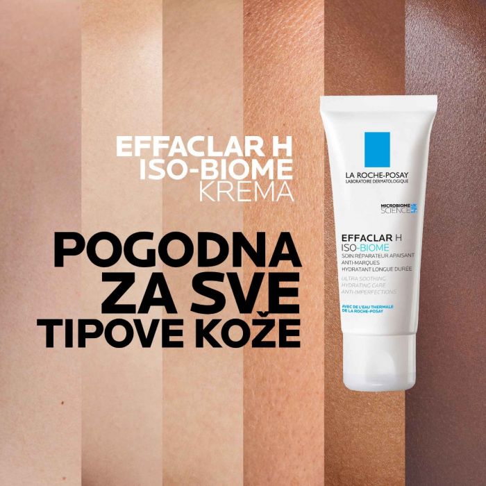LA ROCHE-POSAY EFFACLAR H ISO-BIOME UMIRUJUĆA HIDRATANTNA KREMA ZA LICE 40 ML