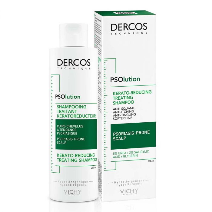 VICHY DERCOS PSOLUTION KERATO-REDUCING TREATING ŠAMPON ZA VLASIŠTA SKLONA PSORIJAZI