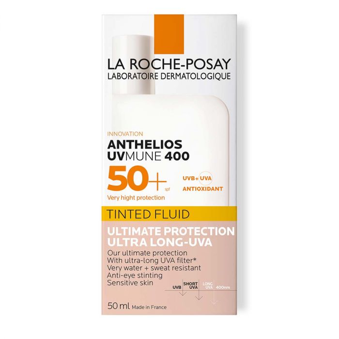 LA-ROCHE POSAY ANTHELIOS UVMUNE 400 NEVIDLJIVI FLUID TONIRANI SPF-50+ 