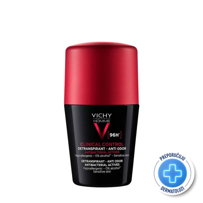 VICHY DEODORANT CLINICAL CONTROL ROLL-ON DEZODORANS PROTIV NEUGODNIH MIRISA DO 96H 