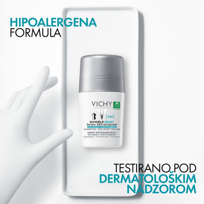 VICHY DEO ROLL-ON 72H INVISIBLE 50 ml