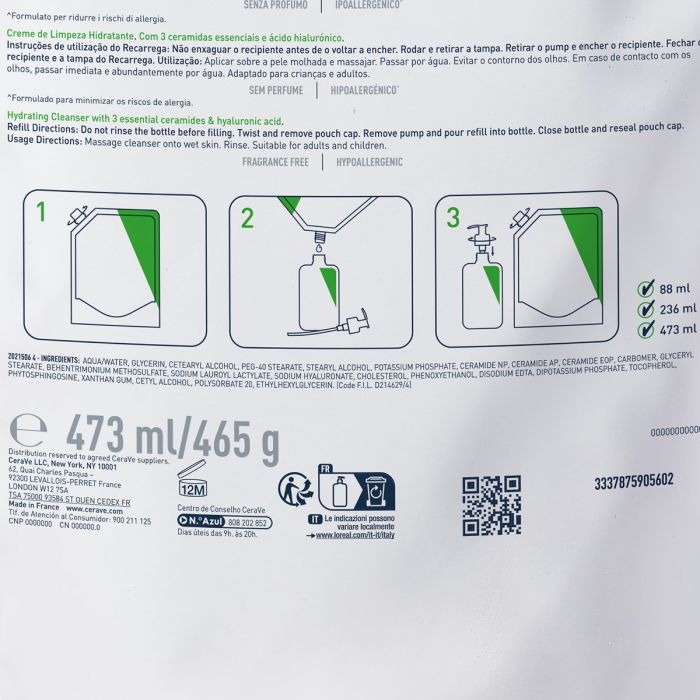 CERAVE HIDRA EMULZIJA ZA LICE 473ml