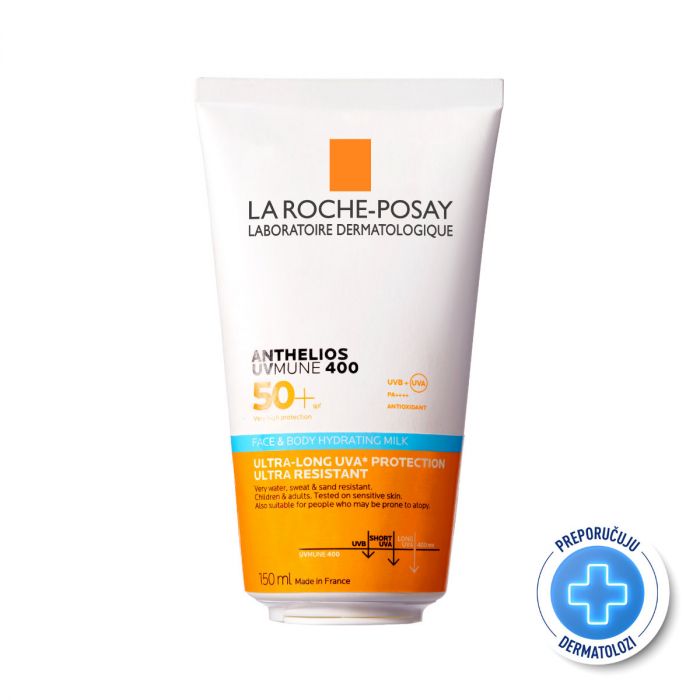 POSAY ANTHELIOS FACE&BODY HYDRA. MILK SPF50