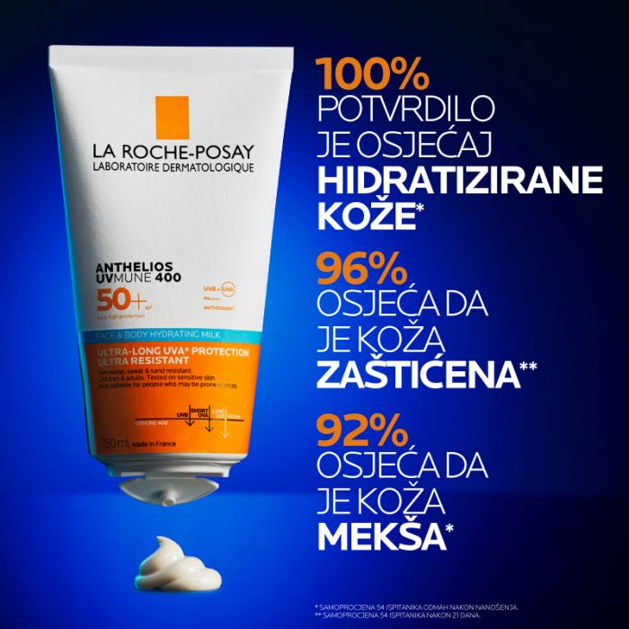 LA ROCHE-POSAY ANTHELIOS FACE&BODY HYDRA. MILK SPF50