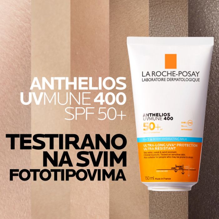 LA ROCHE-POSAY ANTHELIOS FACE&BODY HYDRA. MILK SPF50