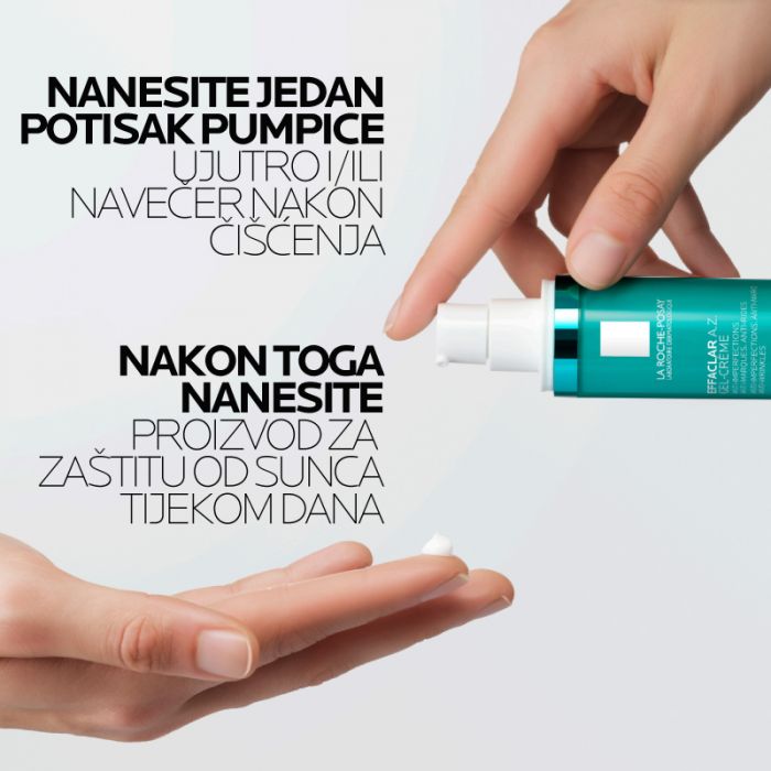 LA ROCHE-POSAY EFFACLAR A.Z. GEL KREMA 40ML