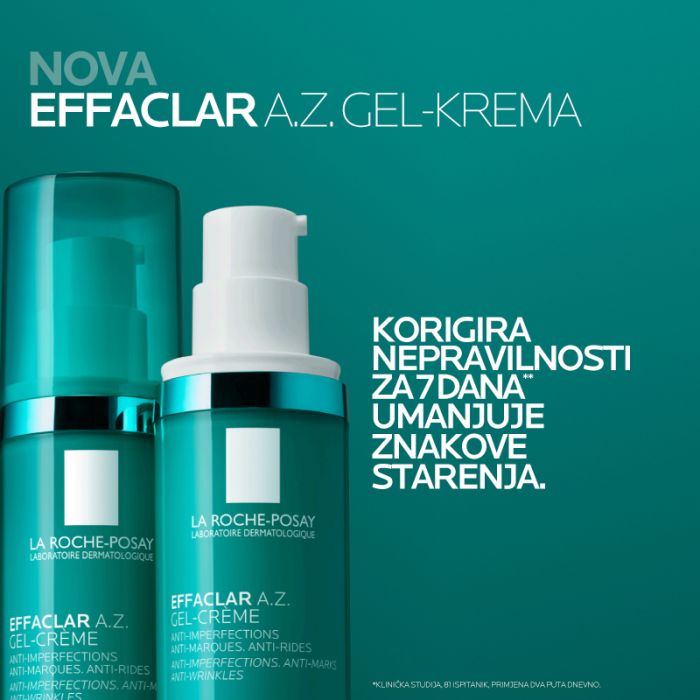LA ROCHE-POSAY EFFACLAR A.Z. GEL KREMA 40ML