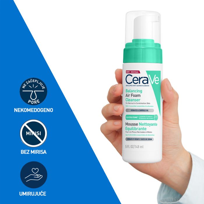 CERAVE BALANCE PJENA ZA ČIŠĆENJE LICA 148ml