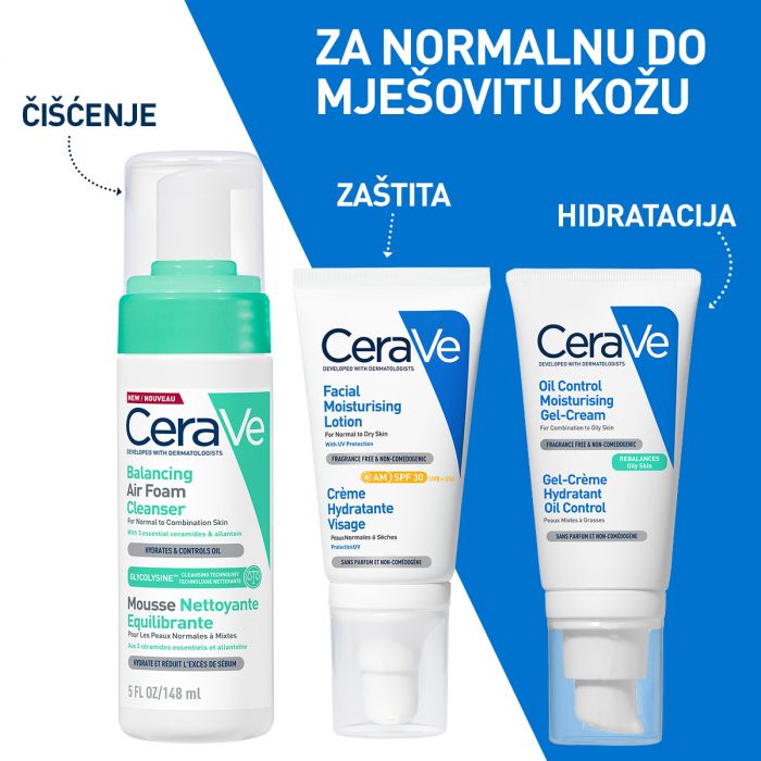 CERAVE BALANCE PJENA ZA ČIŠĆENJE LICA 148ml