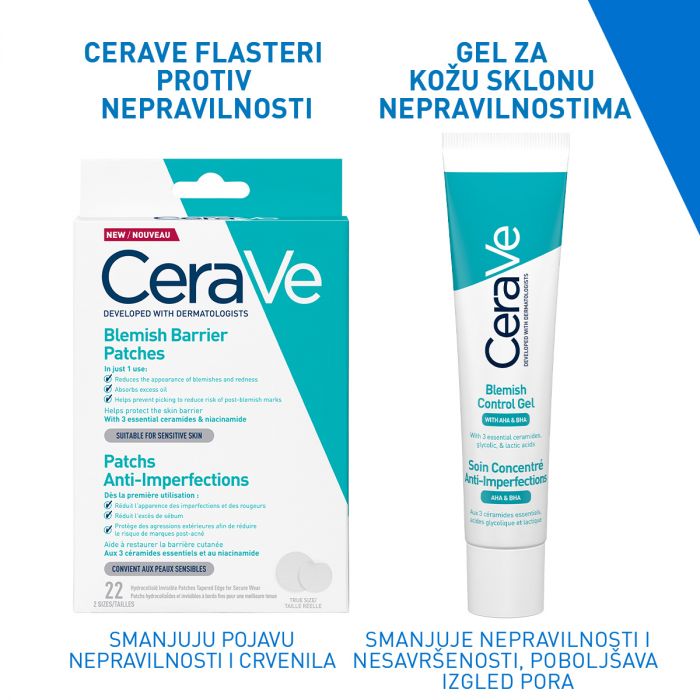 CERAVE FLASTERI PROTIV NEPRAVILNOSTI