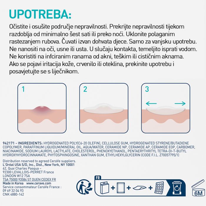 CERAVE FLASTERI PROTIV NEPRAVILNOSTI