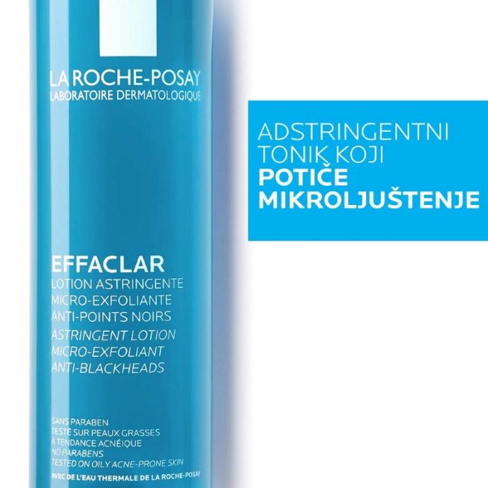 LA ROCHE-POSAY EFFACLAR ASTRIGENTNI TONIK ZA MASNU KOŽU SKLONU AKNAMA
