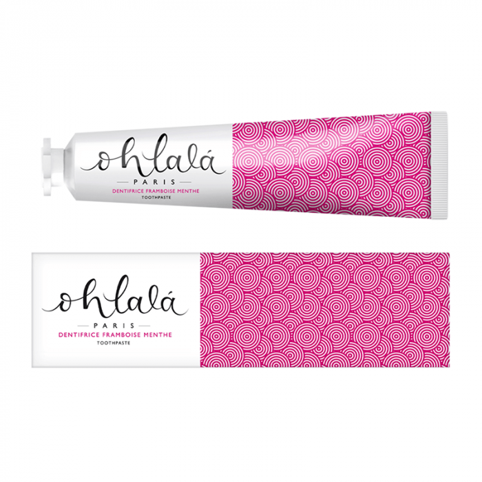  OHLALA PARIS PASTA ZA ZUBE RASPBERRY MINT, 75 ML 