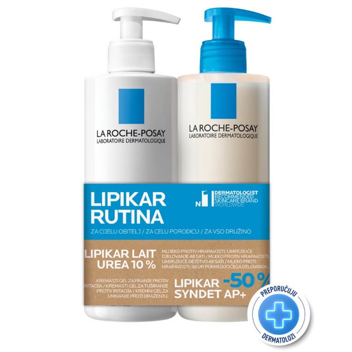 POSAY LIPIKAR UREA10%400ml+SYNDET400ml