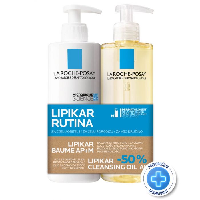 POSAY LIPIKAR BAUME400ml+OIL400ml